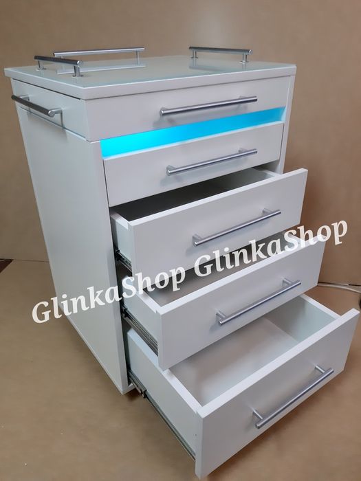 Тумба Стоматолога Подолога Медична Косметолога під апарат з УФ лампою