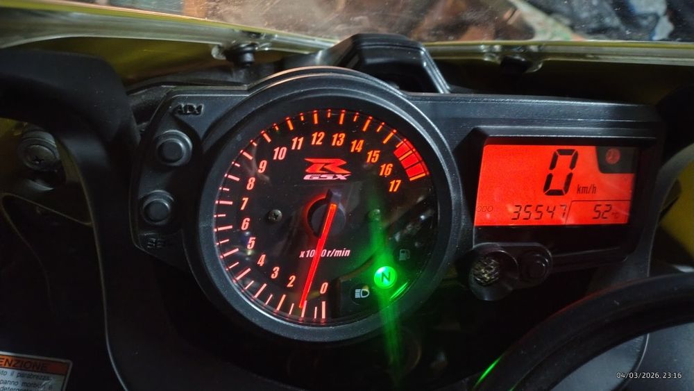 Vendo Suzuki GSXR 600