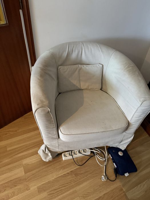 Sofá cama + 2 individuais