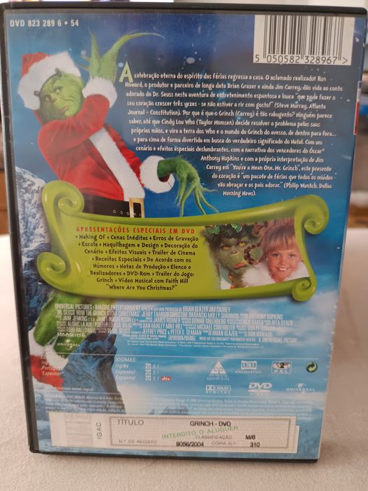 DVD original Grinch