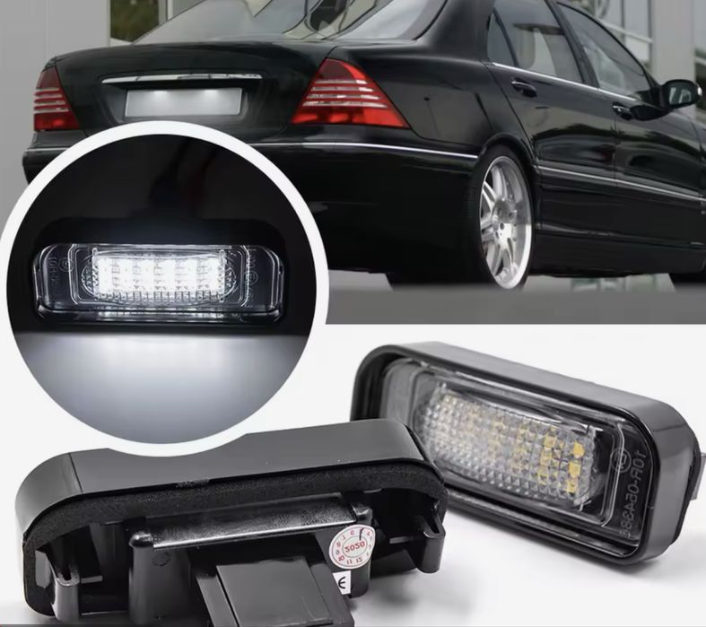 Led світлодіодна Подсветка номера Mercedes Benz W220 S Class AMGвантаж