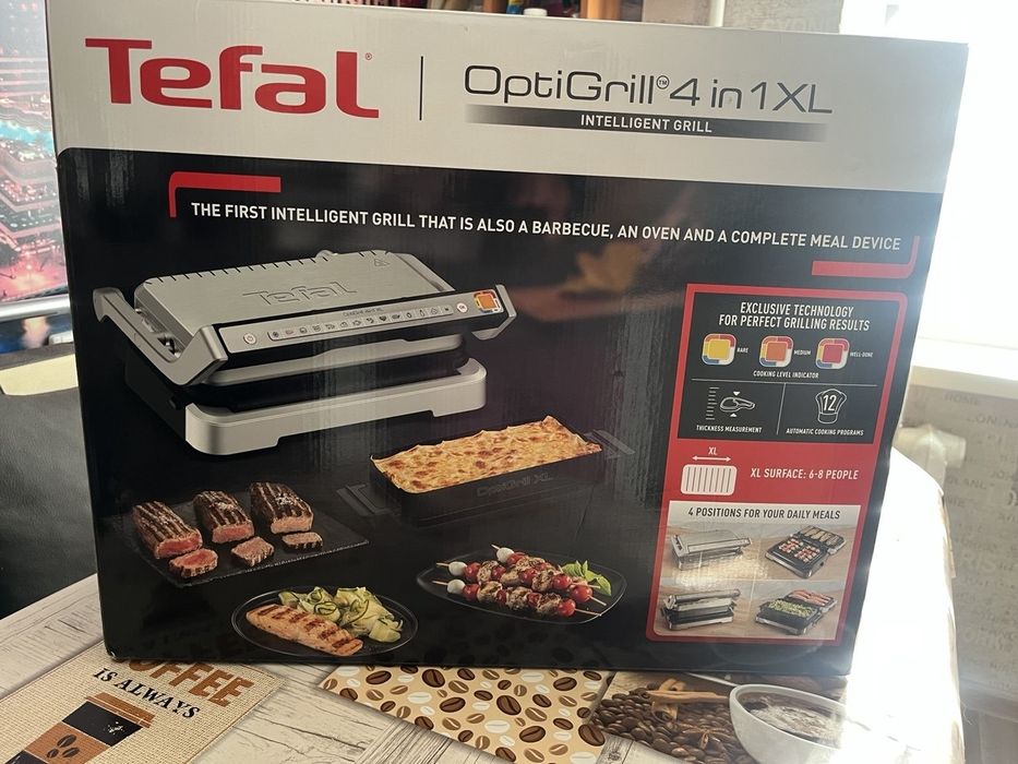 Гриль TEFAL OptiGrill XL GC784D30