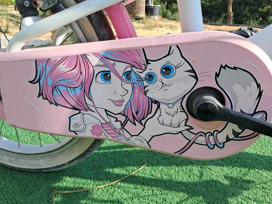 Bicicleta 4,5-6 Anos 500 DOCTO GIRL B'TWIN