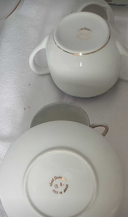 Conjunto café 9 peças louça Japonesa