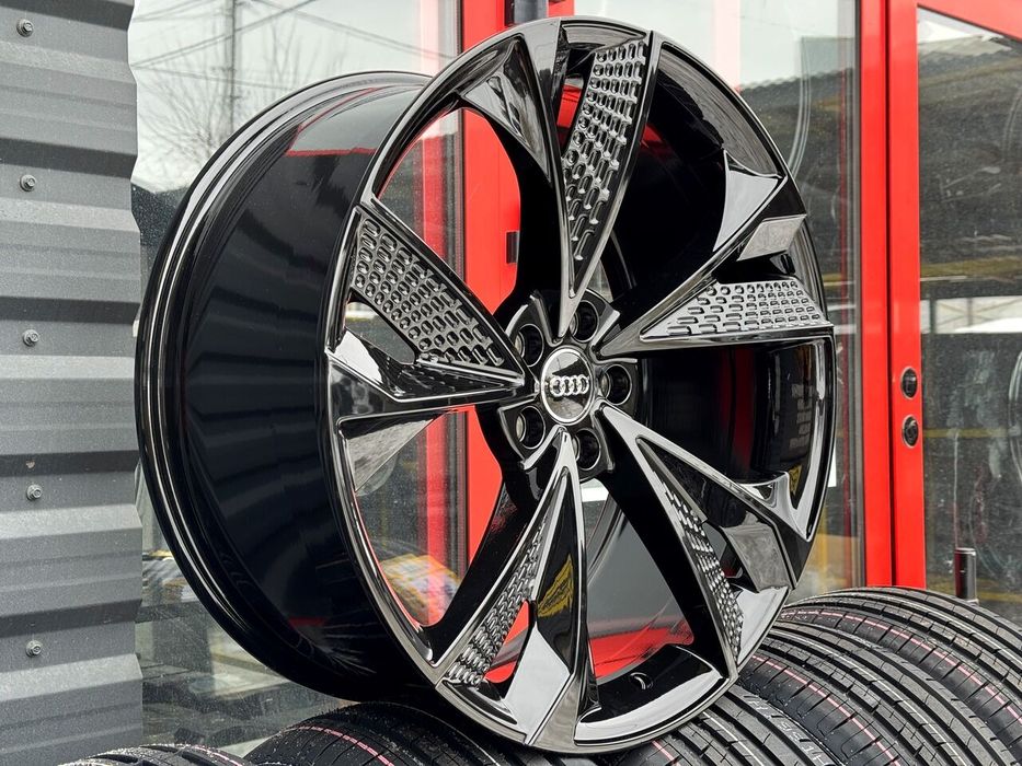 Чорні Нові R21 5x112 Audi Q7 Q8 Q5 VW Touareg Skoda Kodiaq A8 A7