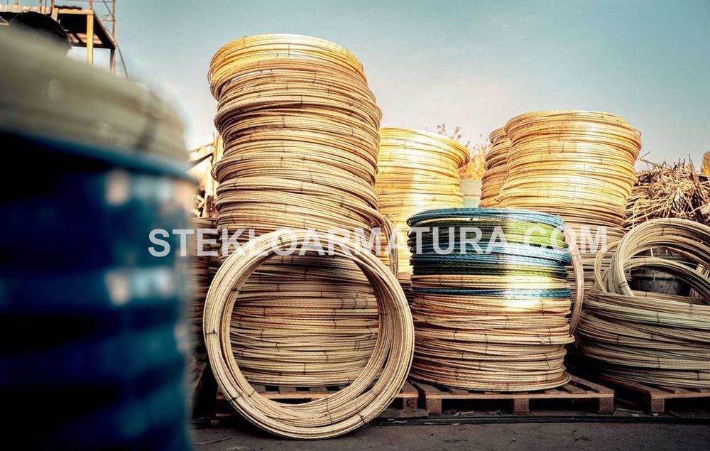 Композитная арматура 6мм, стеклопластиковая Ф4-20мм Харьковский Завод