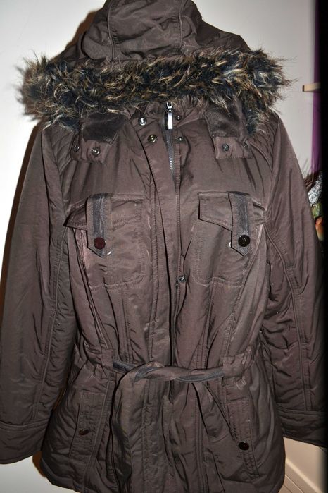 Evans grubsza ciepła kurtka z kapturem 48/50