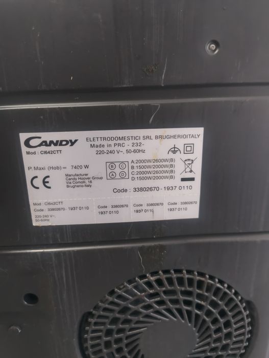 Placa de indução Candy
