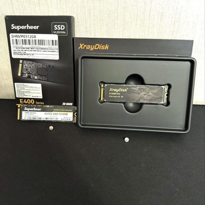 SSD Накопичувачі Sata/M.2 для Компʼютерів та Ноутбуків