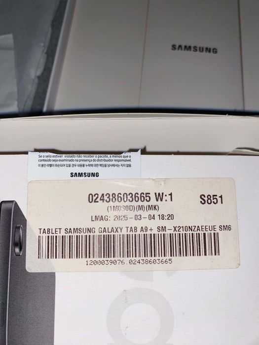 Tablet SAMSUNG Galaxy Tab A9+
