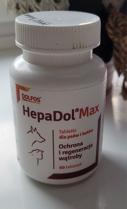 Tabletki dla psów i kotów HepaDol Max