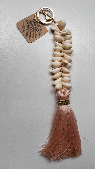 Boho brelok muszelki