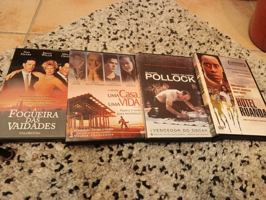 DVD diversos - phatom of the opera é em inglês, restantes c/ legendas