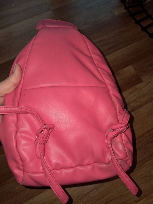 Steve Madden Plecak różowy pikowany na ramię torebka
