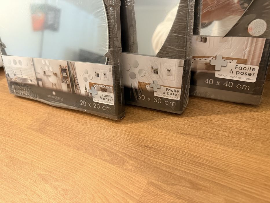 Conjunto de espelhos redondos varios tamanhos