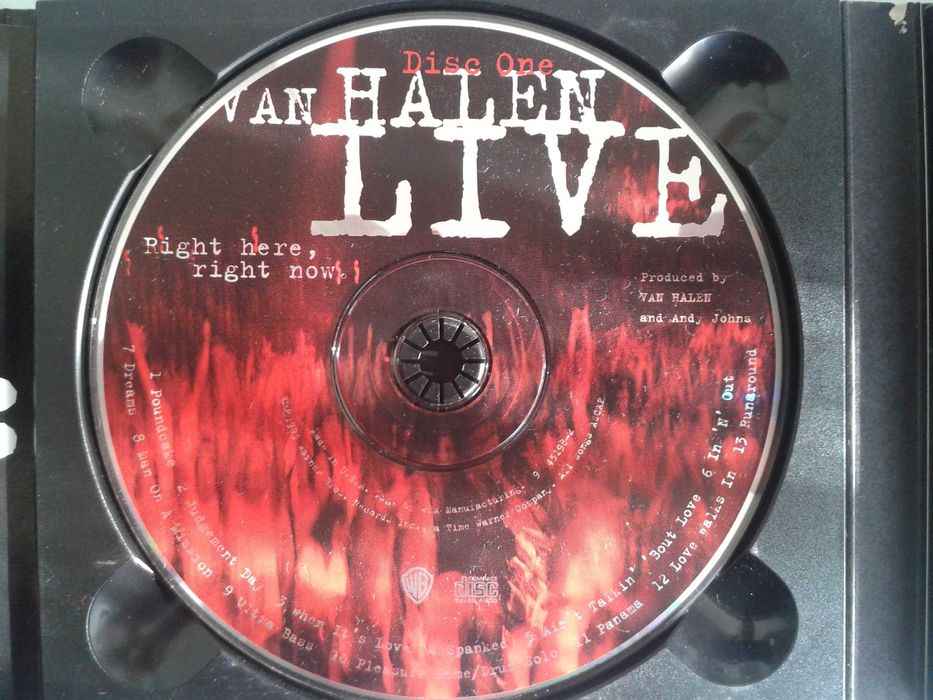 Cd Duplo Van Halem  "Live : Right here, right now" [NEGOCIÁVEL]
