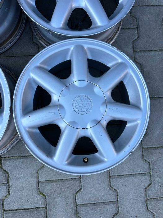 4x100 6j x 14" et45 VW OE Polo golf 3 alufelgi komplet