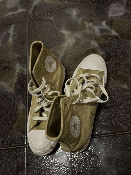 All star tenis bege mulher