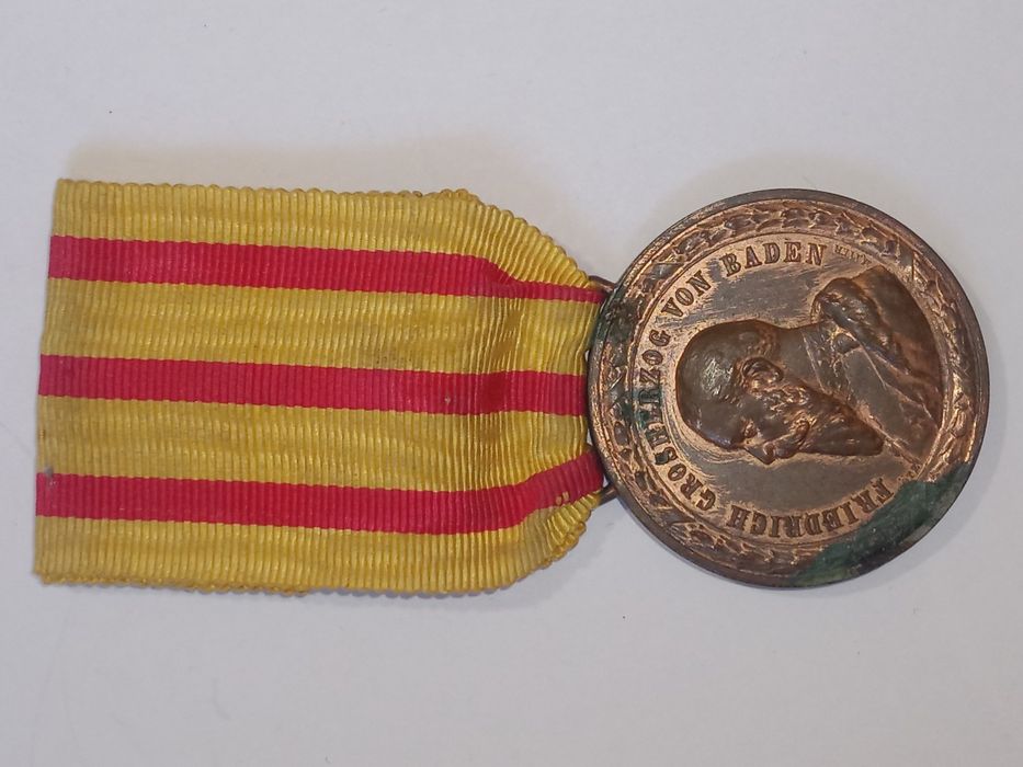 Medal grossherzog Friedrich von Baden Für Treue Arbeit