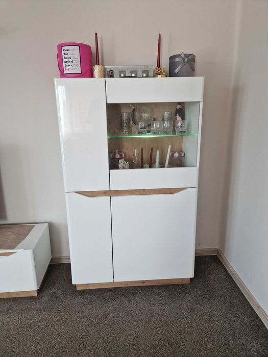 Meblościanka z oświetleniem !!! STAN BARDZO DOBRY !!