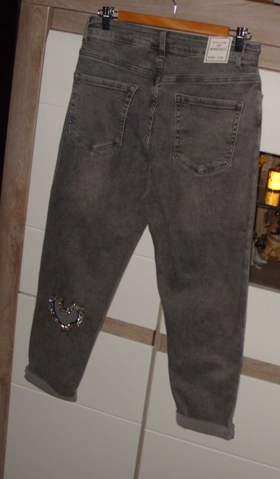 spodnie z serduszkiem +pasek REDSEVENTY r. L /XL