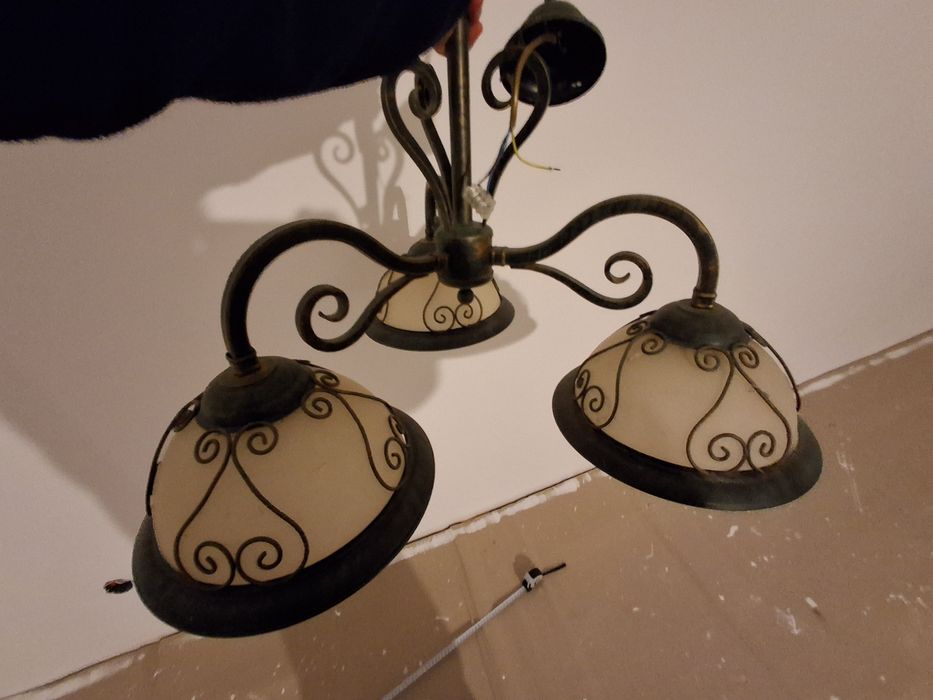 Żyrandol kinkiet lampa