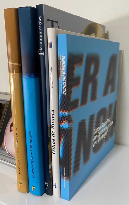 Lote de 5 Livros  - Comunicações