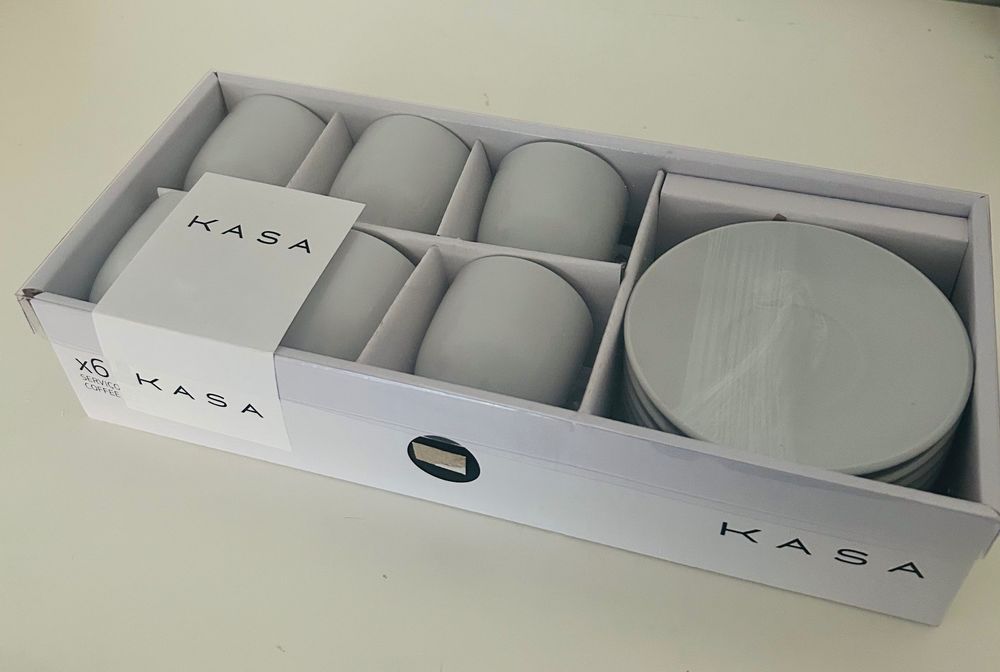 White Coffee Cup Set - NEW445334449858160641