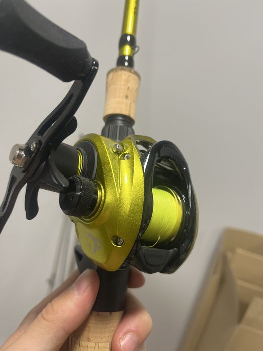 Zestaw Castingowy Kinetic Hellcat CL 240cm 12-40g | Wędka + Multik + Plecionka