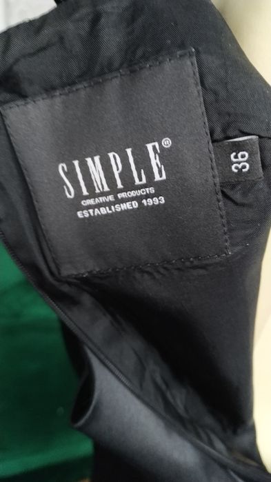 Mała czarna sukienka Simple roz 36