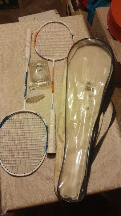 Новые мячи Tennex ракетки м/теннис бадминтон DDR воланы