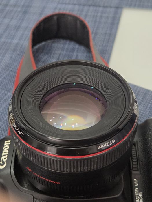 Об'єктив Canon 50mm 1.2L + Canon 5D