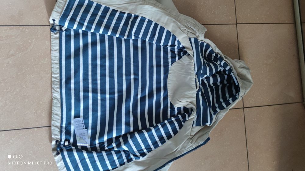 Kurtka wiatrówka Smyk lato wiosna styl marynarski