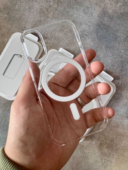 Чохол Clear Case MagSafe + Animation для iPhone 16 16 Pro Max Айфон