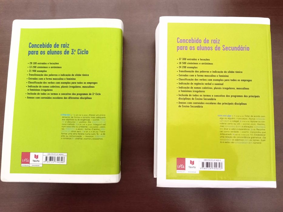 Dicionário escolar 3º ciclo e secundario