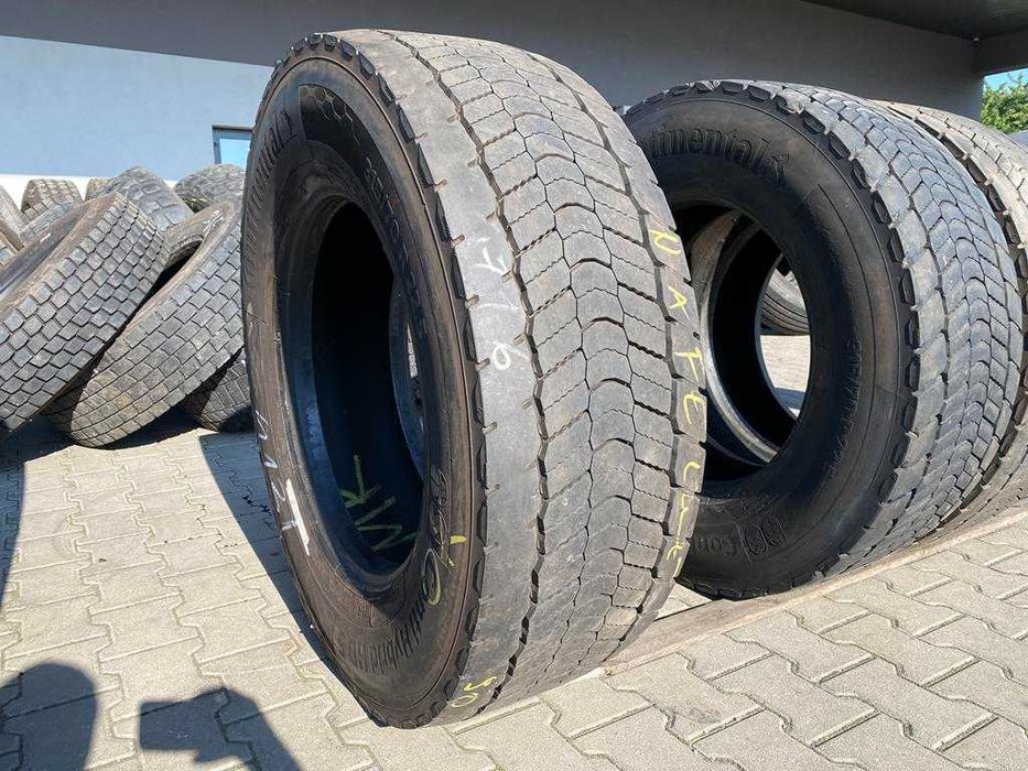 Opona ciężarowa napędowa 315/70R22.5 CONTINENTAL HYBRID HD5 / 12-13mm
