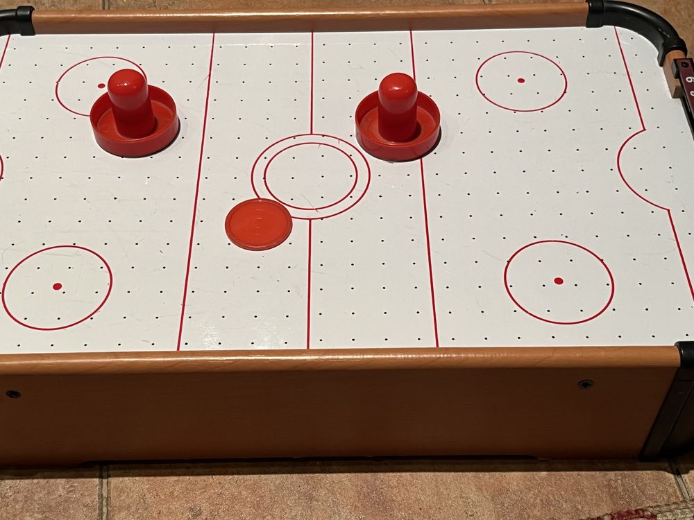 COMO FUNCIONA a mesa de air hockey ? 