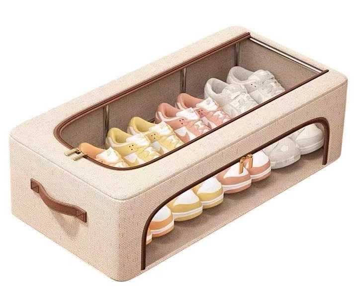 Pokrowiec organizer na buty pościel ubrania ze stelażem Premium 38L