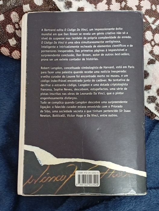O Código DaVinci por Dan Brown
