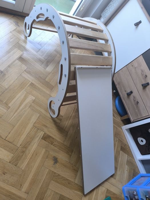 Bujak drewniany + zjeżdżalnia