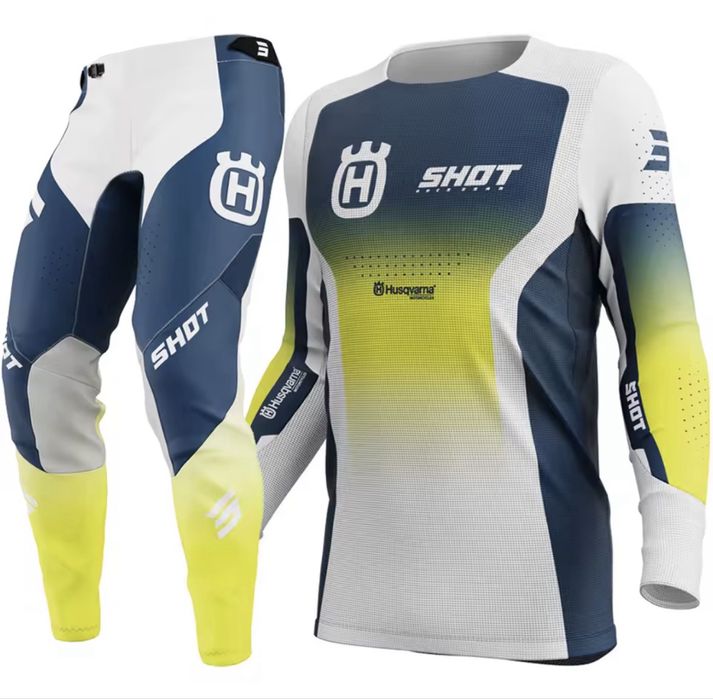 Strój Shot Aerolite cross enduro komplet spodnie bluza