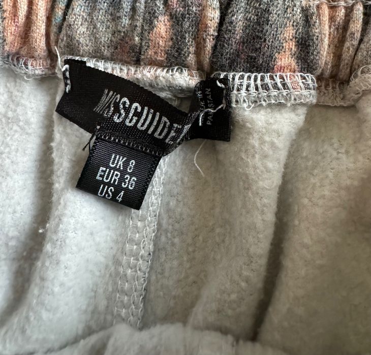 Missguided dres- komplet bluza gorsetowa +spodnie pump r. S Unikat