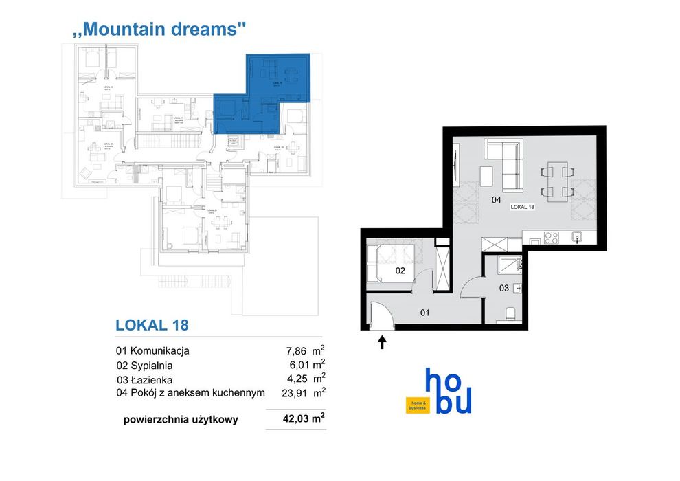 Mountain Dreams apartament nr 18