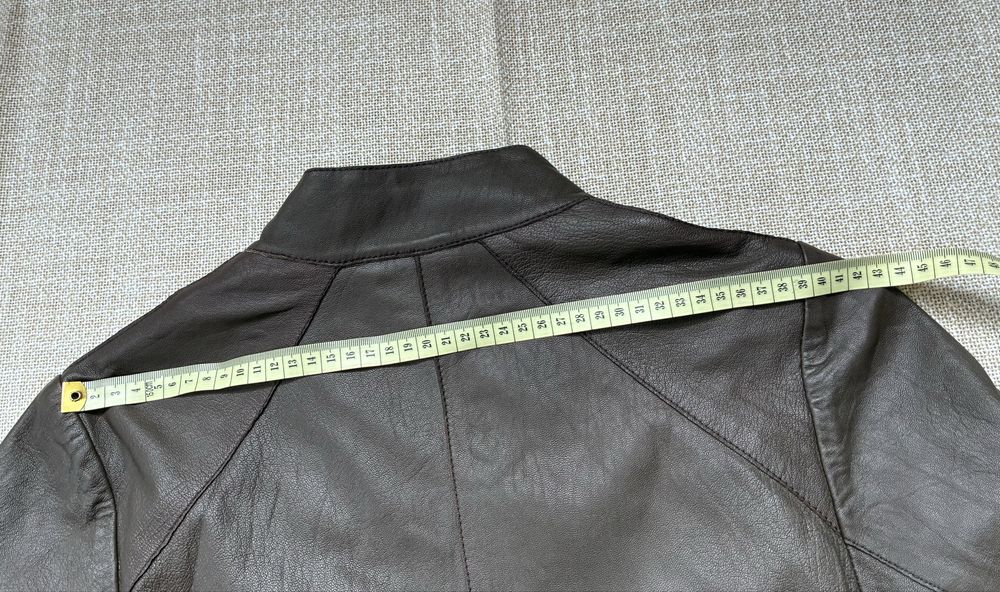 Skórzana kurtka Marks & Spencer – 100% skóra naturalna, rozmiar M