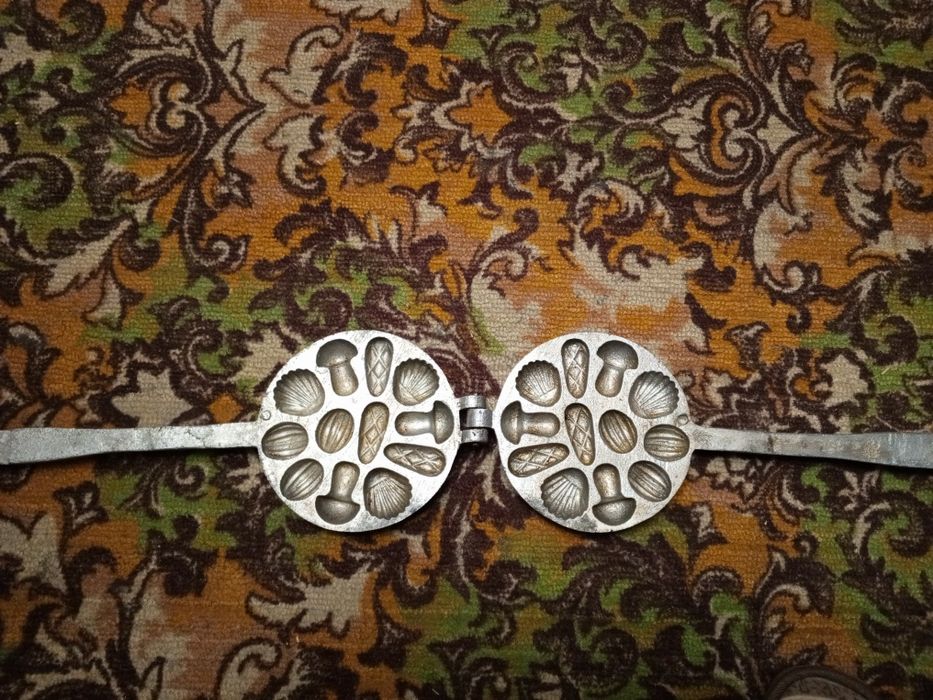 Форма для выпечки цельного домашнего печенья Ассорти орешница