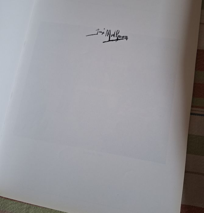 Catálogo de exposição de José Malhoa em  Figueiró dos Vinhos