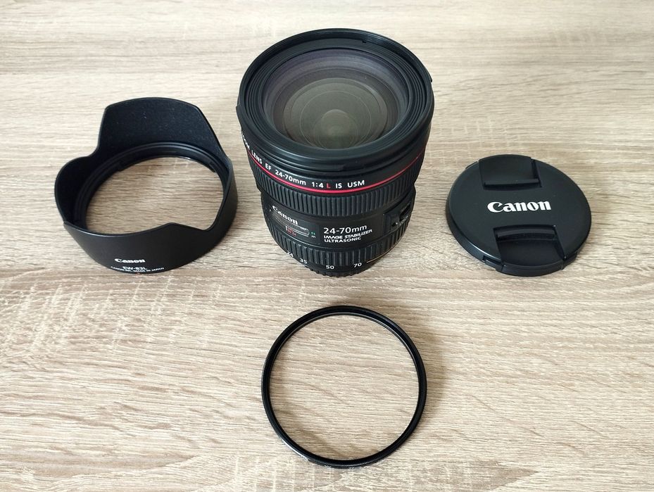 Canon EF 24-70mm F/4 L IS USM - como nova