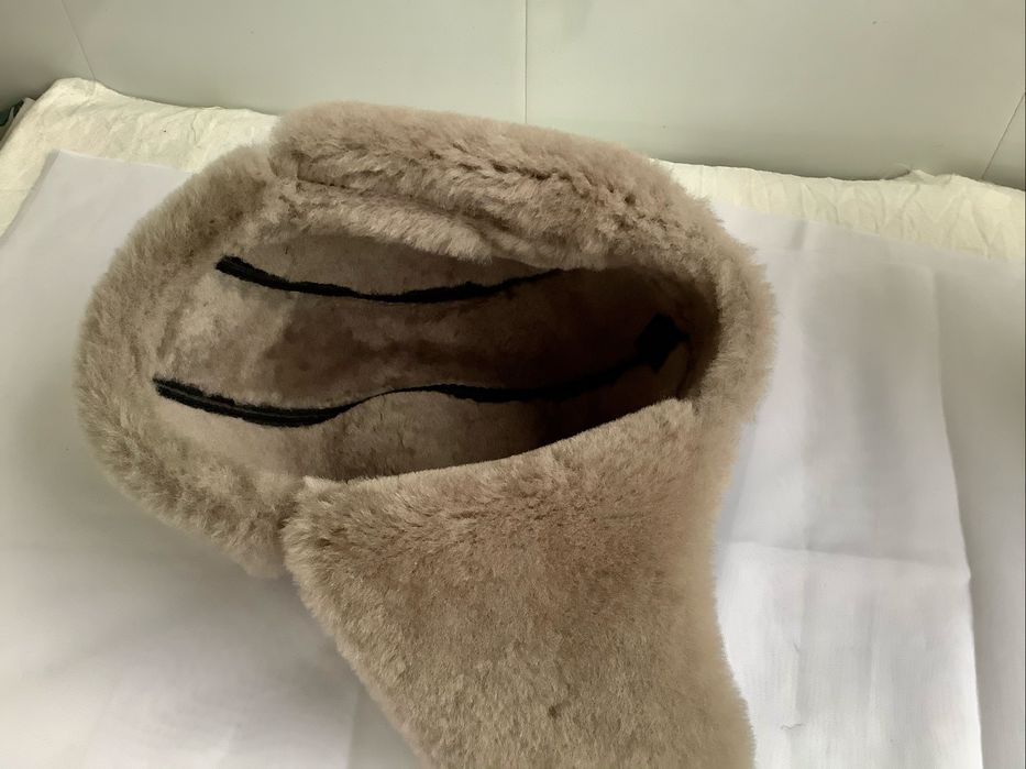 Шапка ушанка овчина чоловіча жіноча