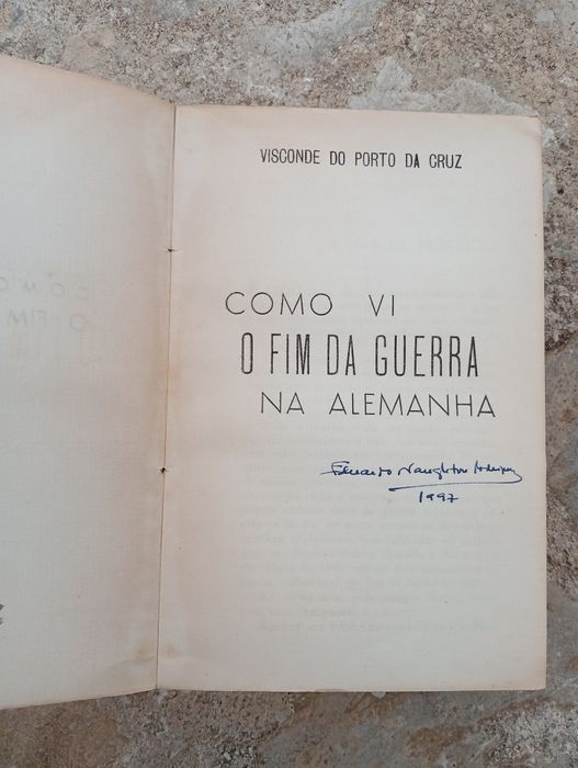 livro "Como vi o fim da guerra na Alemanha"