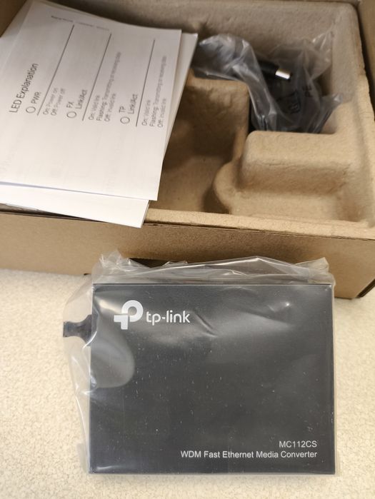 Konwerter mediów TP-Link MC112CS WDM Fast E Ver.6.0thernet.